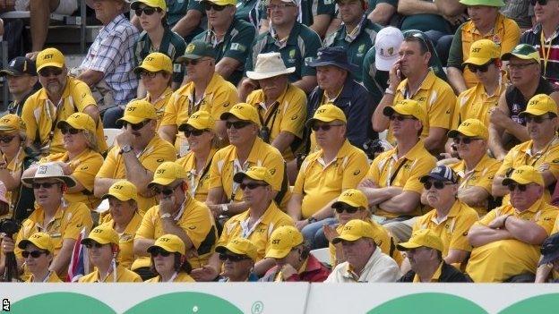 Australia fans