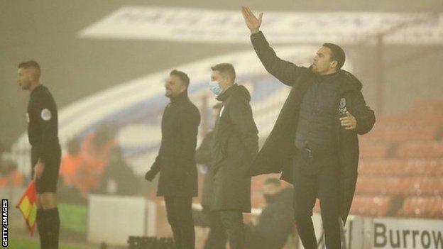 Val Ismael's return to a foggy Oakwell was his first meeting with Barnsley since leaving for West Bromwich at the end of last season