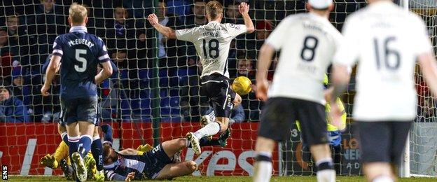 Alex Fisher scores for Inverness