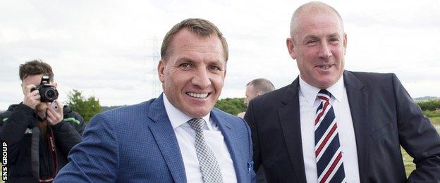 Brendan Rodgers and Mark Warburton