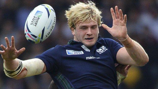 Scotland's Richie Gray