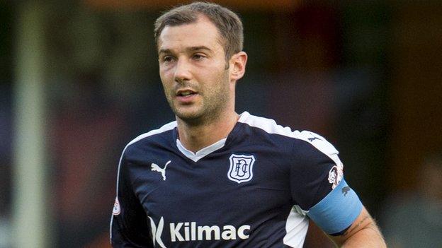 Kevin Thomson in action for Dundee