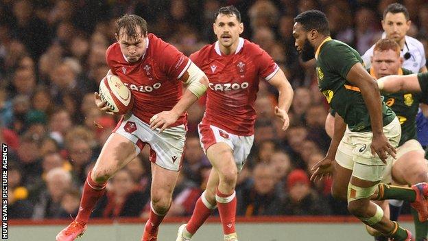 Wales centre Nick Tompkins has played 15 internationals since his debut in 2020