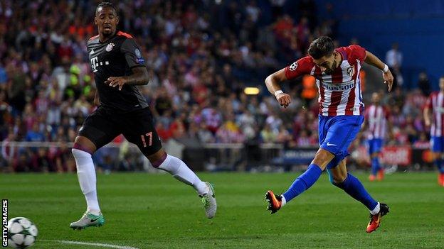 Yannick Carrasco scores for Atletico