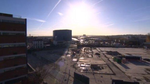 Ex-Tetley Brewery site