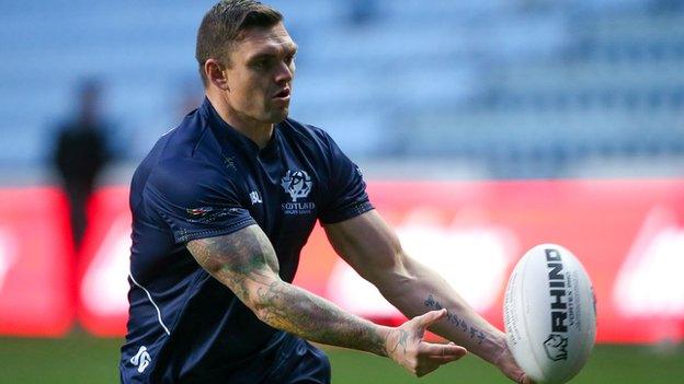 Scotland's Danny Brough