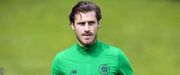 Celtic defender Erik Sviatchenko