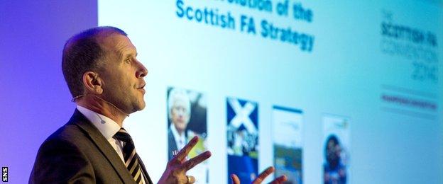 Scottish FA chief executive Stewart Regan