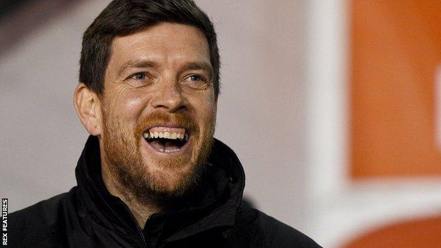 Walsall manager Darrell Clarke