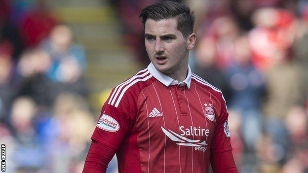 Aberdeen midfielder Kenny McLean