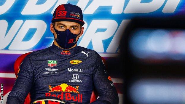 Red Bull driver Max Verstappen