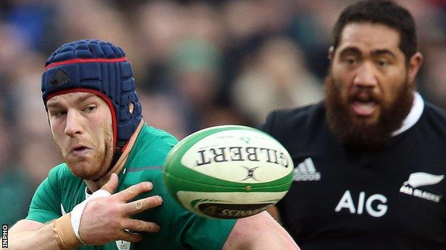 Ireland last played New Zealand in November 2013