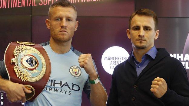 Terry Flanagan (left) is unbeaten in 32 fights