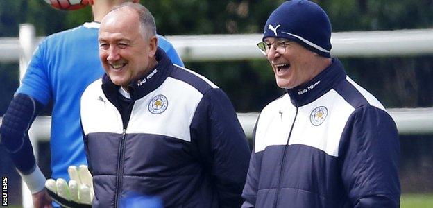 Steve Walsh and Nigel Pearson