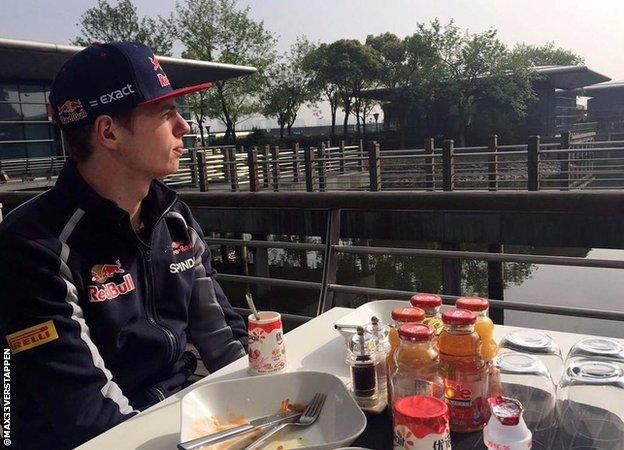 Max Verstappen twitter