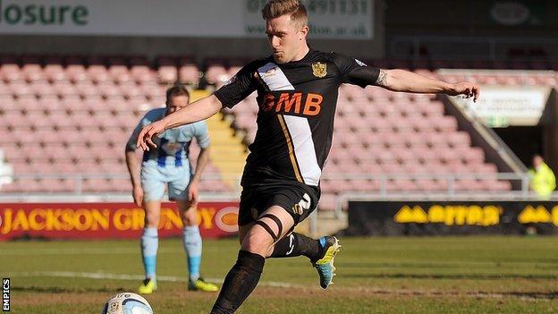 Port Vale defender Adam Yates