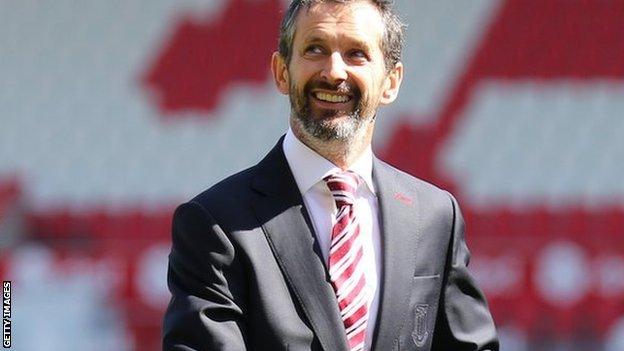 Tony Scholes became Stoke City chief executive in September 2004