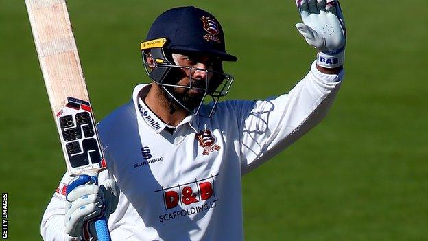 Murali Vijay celebrates a fifty for Essex