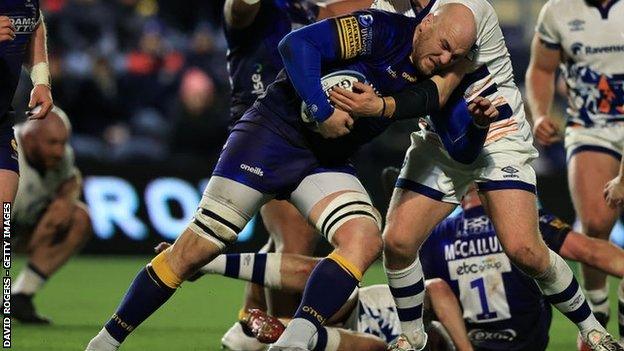 Matt Garvey made close to 200 Premiership appearances, the last of which was against Harlequins at Sixways in February