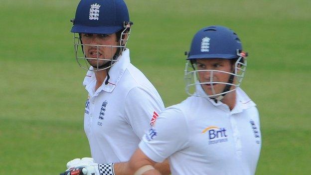 Alastair Cook and Andrew Strauss