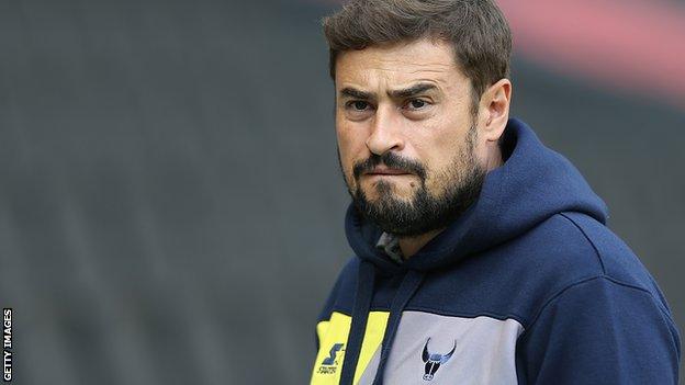 Oxford United manager Pep Clotet