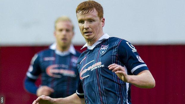 Ross County defender Scott Boyd