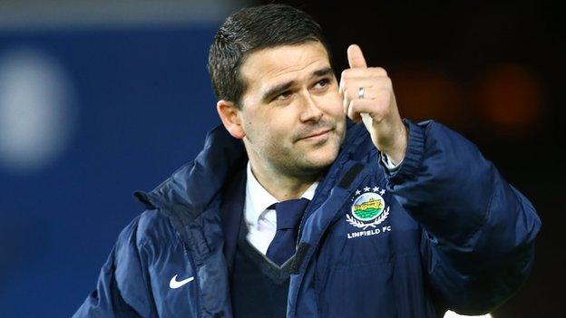 Linfield have appointed David Healy as their new manager