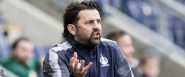 Falkirk manager Paul Hartley