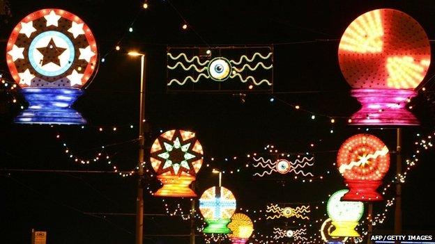 Blackpool lights