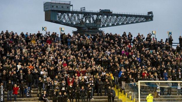 Attendances at Scottish football enjoyed a positive spike last season