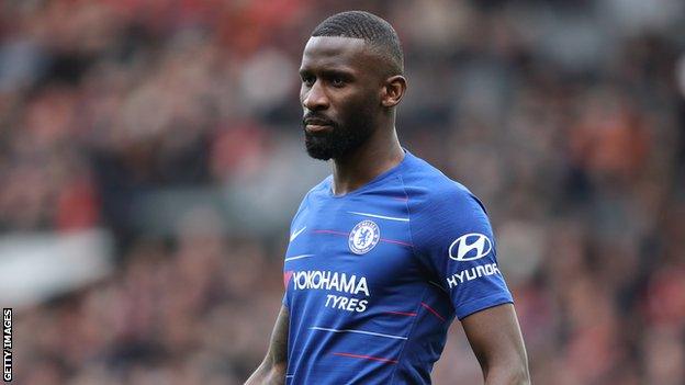 Chelsea defender Antonio Rudiger