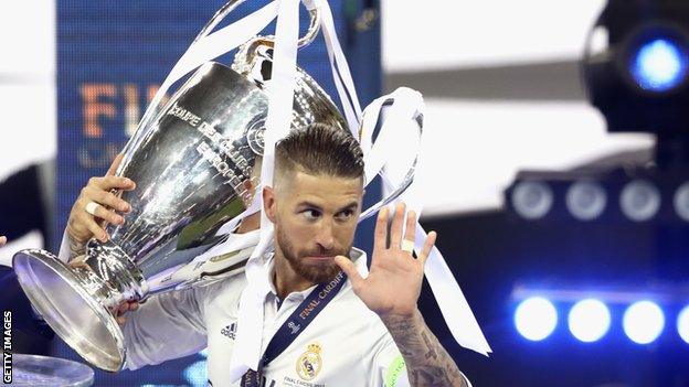 Sergio Ramos won the Champions League four times with Real Madrid