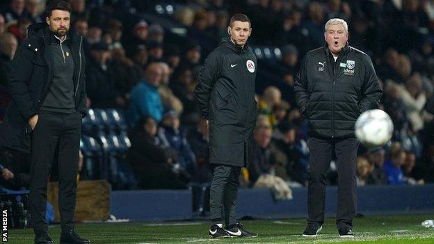 Steve Bruce has had only one worse winless run as a Championship manager, at Aston Villa in 2016-17 when his side failed to win in nine games from Boxing Day