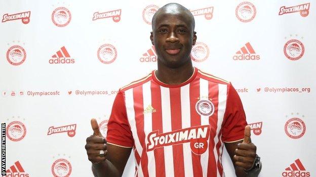 Olympiakos midfielder Yaya Toure