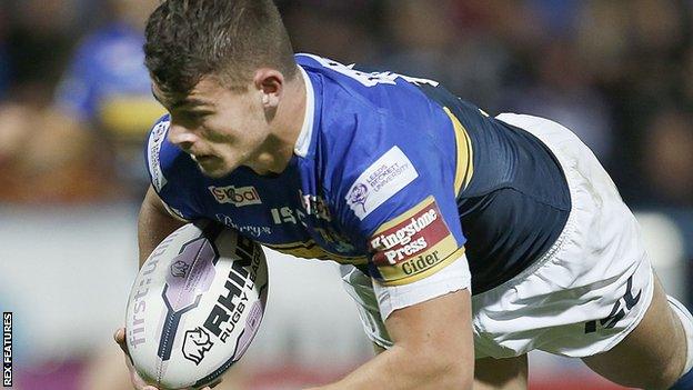 Leeds forward Stevie Ward