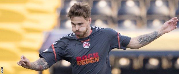 Clyde striker David Goodwillie