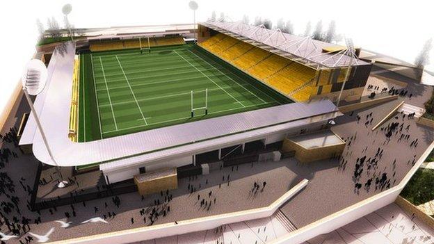 Stadium for Cornwall