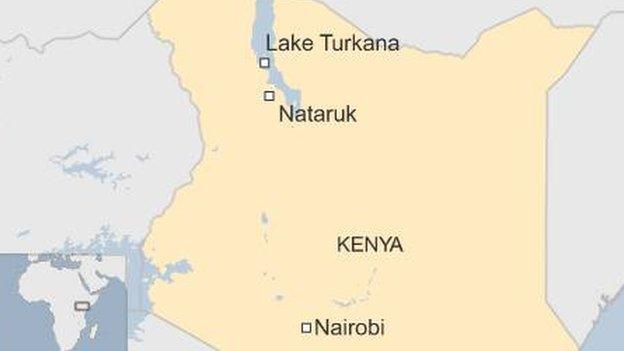 Map of Kenya