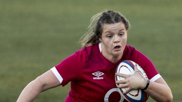 Sarah Beckett has won 24 caps for England and featured in every game in their Grand Slam-winning 2019 Six Nations campaign