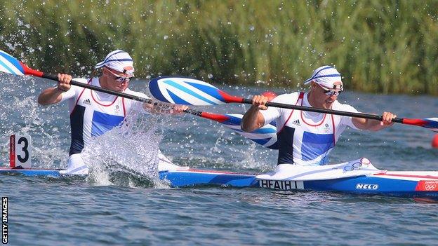 Liam Heath and Jon Schofield at London 2012