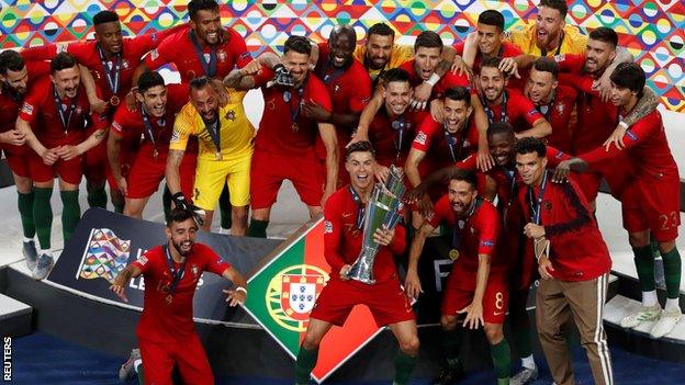 Portugal celebrate