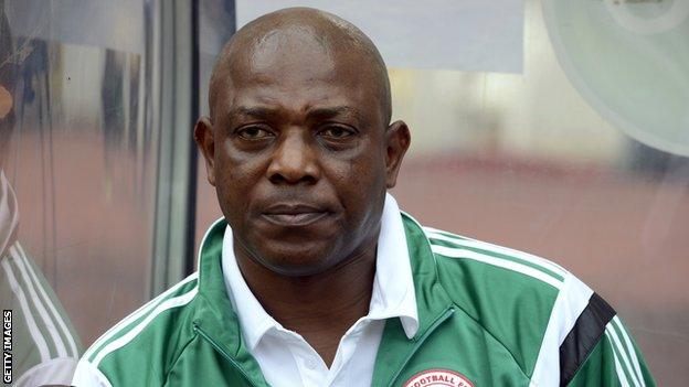 Nigeria coach Stephen Keshi