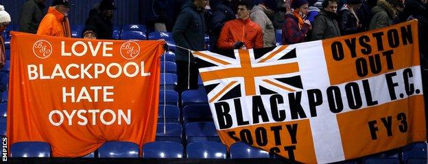 Blackpool fans