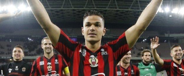 Hatem Ben Arfa appears to be enjoying his football again in France