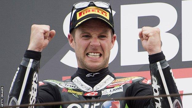 Jonathan Rea clinched his second world title in Qatar in October