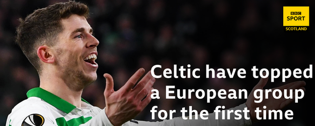 Celtic have broken a record in European competition