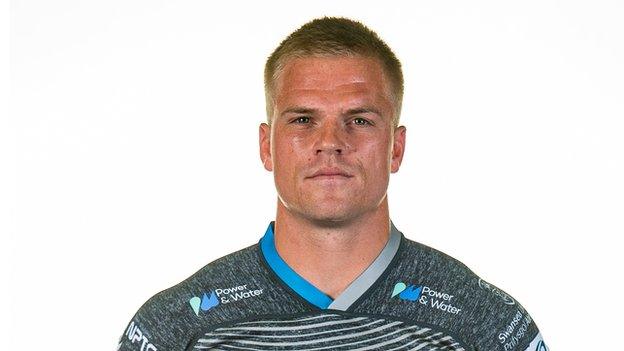 Gareth Anscombe signed for Ospreys from Cardiff Blues but has yet to play for his new region