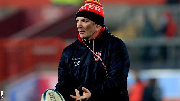 Ulster assistant coach Dan Soper