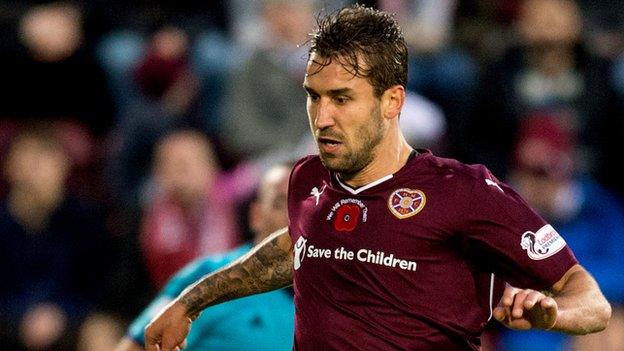 Hearts defender Blazej Augustyn