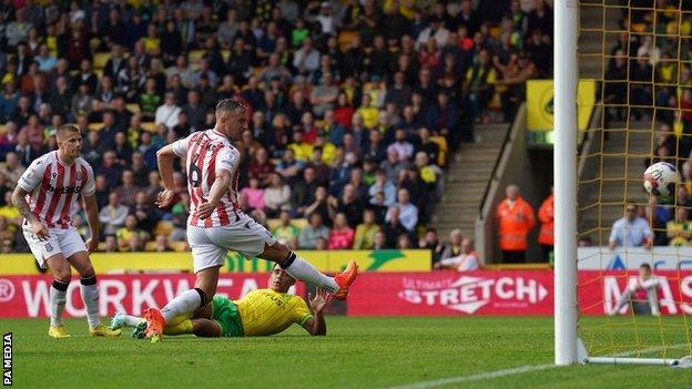 Aaron Ramsey took 17 games to break his Norwich duck for his old Aston Villa boss Dean Smith